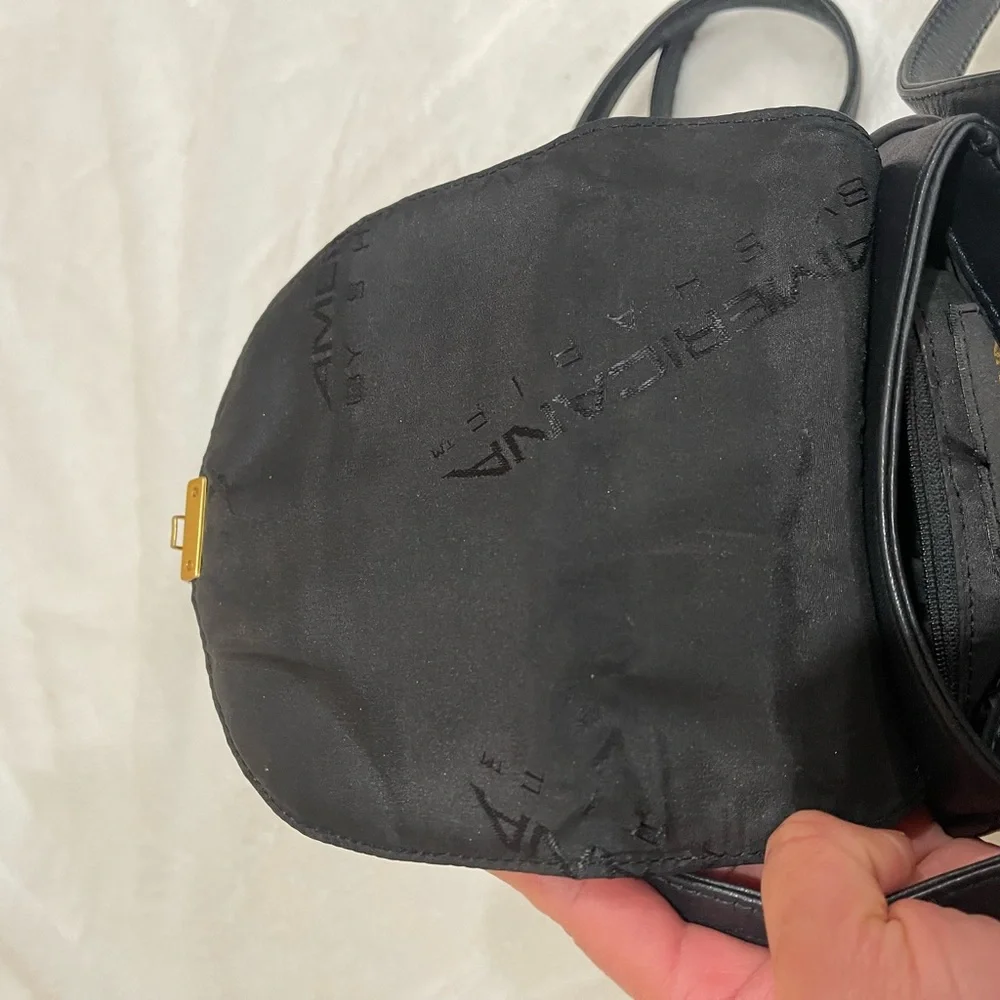 Vintage America Black Crossbody Bag - Picture 12 of 14